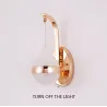ApliquesModern LED wall light - vintage LED sconce - gold iron
