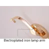 ApliquesModern LED wall light - vintage LED sconce - gold iron
