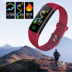 Smart Watch - sports bracelet - Bluetooth - fitness tracker / blood pressure / heart rate monitor - IP68 waterproofSmart-Wear