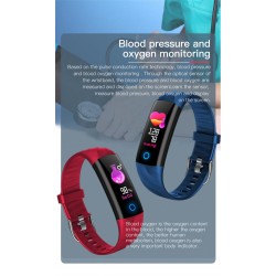 Smart Watch - sports bracelet - Bluetooth - fitness tracker / blood pressure / heart rate monitor - IP68 waterproofSmart-Wear