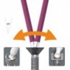 Allen key set - wrench - screwdriver - ball end - L-type - 9 piecesWrenches