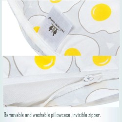 AlmohadasBreastfeeding pillow - with baby head protection cushion - U-shaped