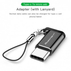 CablesMicro USB type-C adapter - 3 in 1 converter - OTG connector
