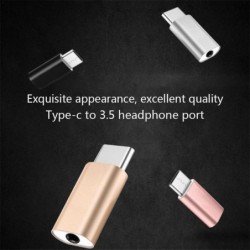 AccesoriosMicro USB Type-C to 3.5mm headphone jack - adapter - splitter