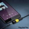 DivisorUSB type-C - 3.5mm jack - aux audio charger - OTG converter - adapter - capsule shape