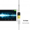 DivisorUSB type-C - 3.5mm jack - aux audio charger - OTG converter - adapter - capsule shape