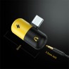 DivisorUSB type-C - 3.5mm jack - aux audio charger - OTG converter - adapter - capsule shape