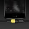 DivisorUSB type-C - 3.5mm jack - aux audio charger - OTG converter - adapter - capsule shape