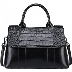 Bolsos de manoCrocodile Pattern Split Leather Women Handbag Large Cow Leather Female Totes Brand Designer Business Women Leat...