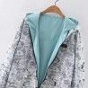 ChaquetasSpring / autumn hooded jacket - two sided - with zipper - cartoon print