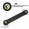 Llave inglesaLlave de extensión universal - con 2 adaptadores - 3/8"