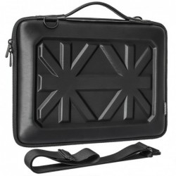 ProtecciónHard shell laptop sleeve - with handle / shoulder strap - 13" / 14" / 15.6" / 17"