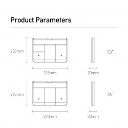 ProtecciónLaptop protective bag - waterproof cover - for MacBook Pro 16"