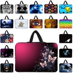 Protective laptop bag - soft cover - with zipper - 10 inch - 17 inch
