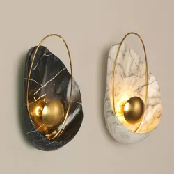 ApliquesModern resin wall lamp - LED - shell shape