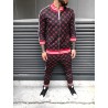 PantalonesFashionable sports tracksuit - sweatshirt with a zipper / long pants - slim fit - 3D printing