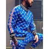 PantalonesFashionable sports tracksuit - sweatshirt with a zipper / long pants - slim fit - 3D printing