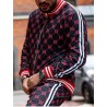 PantalonesFashionable sports tracksuit - sweatshirt with a zipper / long pants - slim fit - 3D printing
