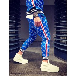 PantalonesFashionable sports tracksuit - sweatshirt with a zipper / long pants - slim fit - 3D printing