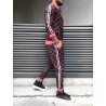 PantalonesFashionable sports tracksuit - sweatshirt with a zipper / long pants - slim fit - 3D printing