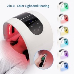 Mascarillas bucalesPDT LED face mask - light therapy - skin tightening / rejuvenation / dark spots remover - 7 colors