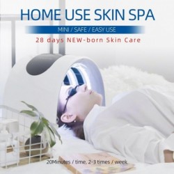 Mascarillas bucalesPDT LED face mask - light therapy - skin tightening / rejuvenation / dark spots remover - 7 colors