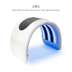 Mascarillas bucalesPDT LED face mask - light therapy - skin tightening / rejuvenation / dark spots remover - 7 colors