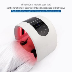 Mascarillas bucalesPDT LED face mask - light therapy - skin tightening / rejuvenation / dark spots remover - 7 colors