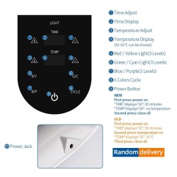 Mascarillas bucalesPDT LED face mask - light therapy - skin tightening / rejuvenation / dark spots remover - 7 colors