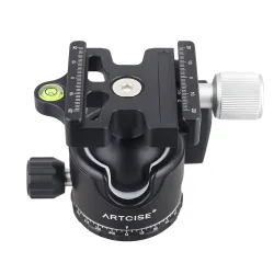 Trípodes y soportesEB36 - tripod ball head - low profile - quick release plate - 15kg