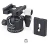 Trípodes y soportesEB36 - tripod ball head - low profile - quick release plate - 15kg