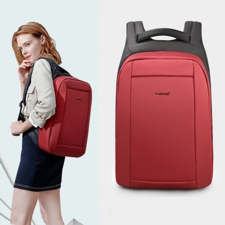 Fashionable backpack - anti-theft - USB charging port / earphone jack - for 15.6inch laptop - waterproofBackpacks