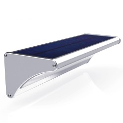 Iluminación solarLuz solar LED 24/48/60 - sensor de movimiento por radar - lámpara de pared de aluminio - resistente al agua