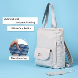 Bolsos de manoBolso elegante - mochila para portátil - con puerto de carga USB - resistente al agua