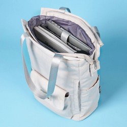 Bolsos de manoBolso elegante - mochila para portátil - con puerto de carga USB - resistente al agua