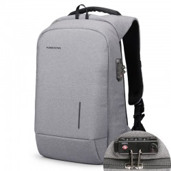 MochilasMochila multifunción de moda - con puerto de carga USB - bolsa para laptop de 13 "/ 15"