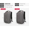 MochilasMochila multifunción de moda - con puerto de carga USB - bolsa para laptop de 13 "/ 15"