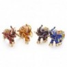 llaveroColorful crystal elephant - keychain