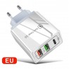 CargadoresUniversal charger - quick charge - 3.0 - PD - USB type-C - 30W