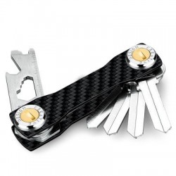 Modern key organiser - carbon keychainKeyrings