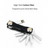 llaveroModern key organiser - carbon keychain