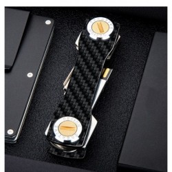 Modern key organiser - carbon keychainKeyrings