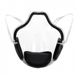 Transparent protective face mask - plastic shield - with filterMouth masks