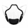 Transparent protective face mask - plastic shield - with filterMouth masks