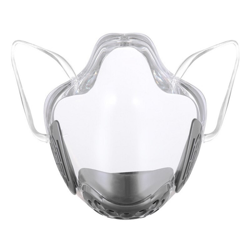 Mascarillas bucalesTransparent protective face mask - plastic shield - with filter