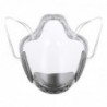Mascarillas bucalesTransparent protective face mask - plastic shield - with filter