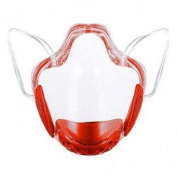 Mascarillas bucalesTransparent protective face mask - plastic shield - with filter