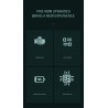 MasajeMini pistola masajeadora - vibrador - relajación muscular - alivio del dolor - pantalla LCD