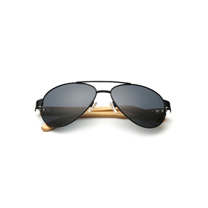 Bamboo & metal - handmade sunglasses - unisexSunglasses