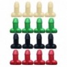 Partes de ruedaUniversal tire valves - luminous - for cars / bicycles / motorcycles - penis shaped - 4 pieces